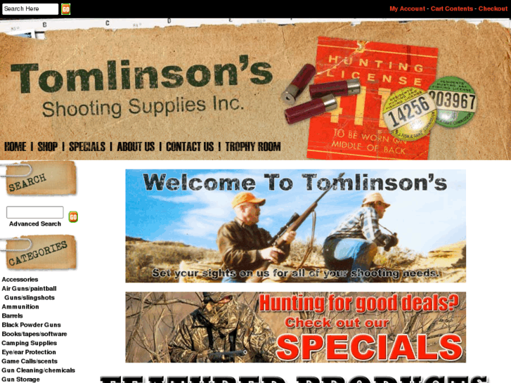 www.tomlinsonshootingsupplies.com