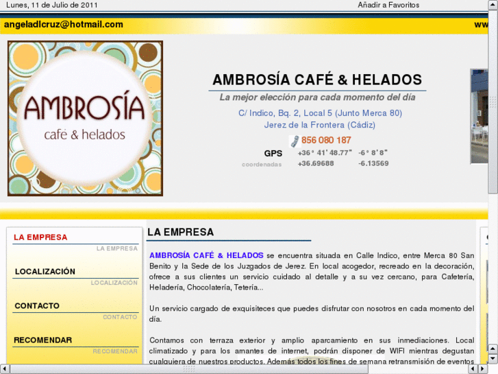 www.ambrosiacafeyhelados.com