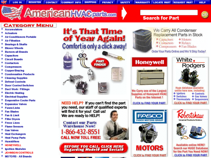 www.americanhvacparts.com