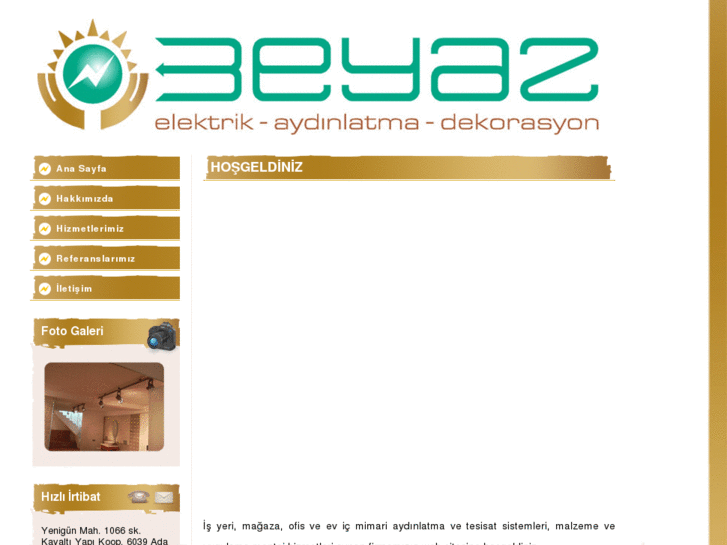 www.beyazelektrikaydinlatma.com