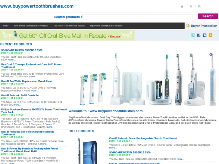 www.buypowertoothbrushes.com