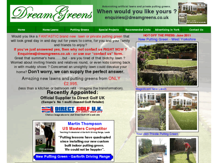 www.dreamgreens.co.uk