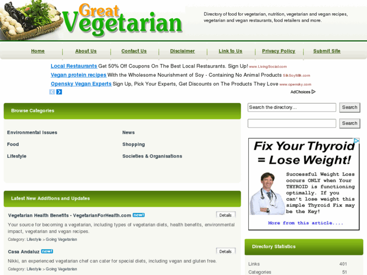 www.greatvegetarian.com