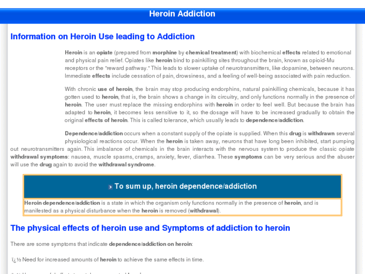 www.heroin-dependence.com