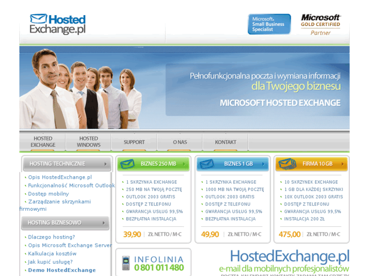 www.hostedexchange.pl