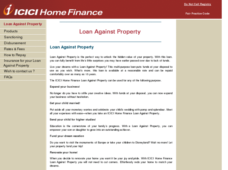 www.icicihomefinancecoltd.com