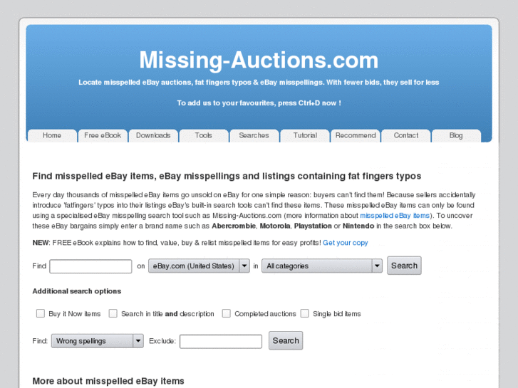 www.missing-auctions.com