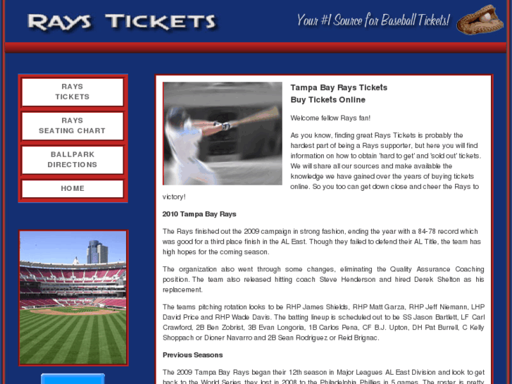 www.rays-tickets.com