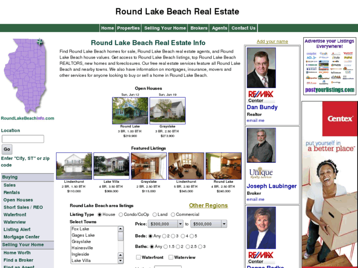 www.roundlakebeachinfo.com