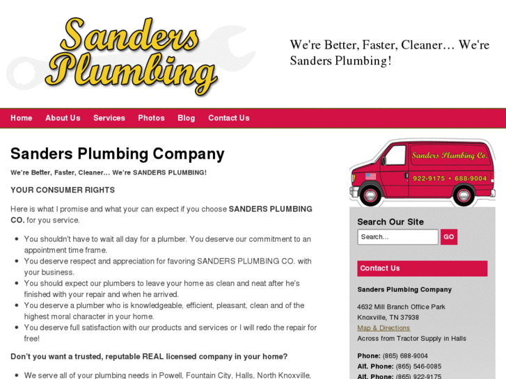 www.sandersplumbingcompany.com