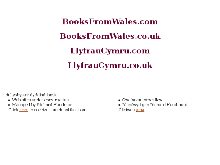 www.booksfromwales.co.uk