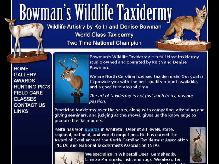 www.bowmanstaxidermy.com