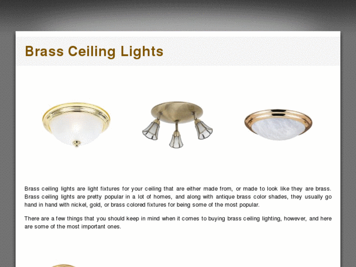 www.brassceilinglights.com