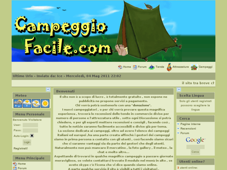 www.campeggiofacile.com