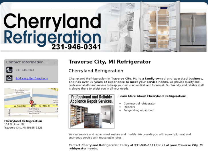 www.cherrylandrefrigeration.com