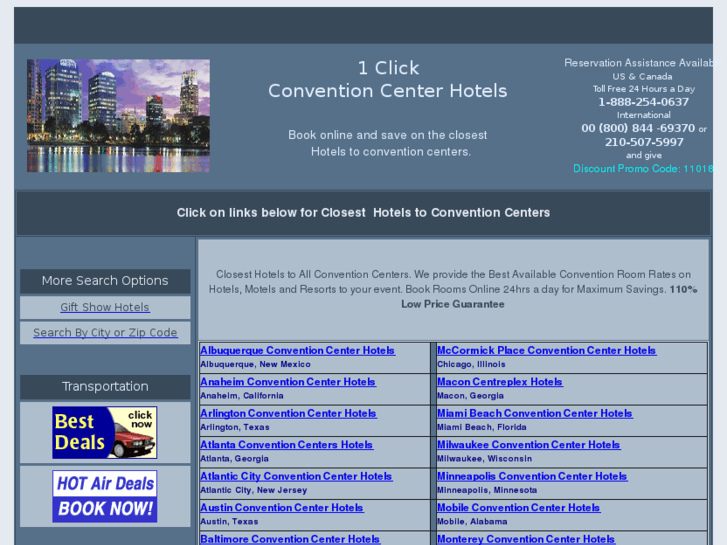 www.convention-hotels.com