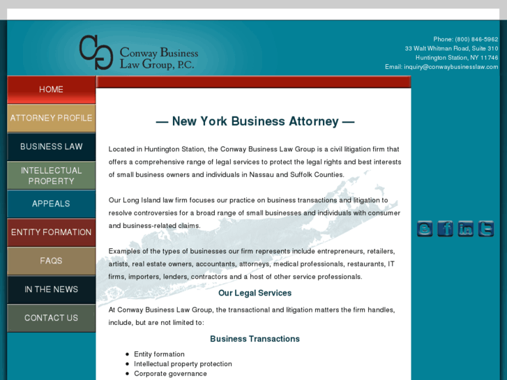 www.conwaybusinesslaw.com