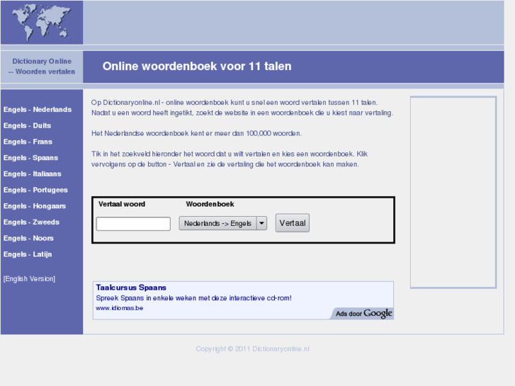 www.dictionaryonline.nl