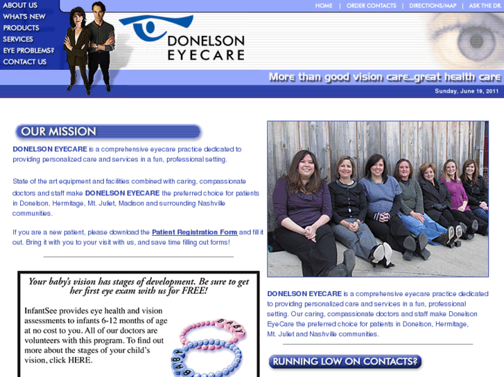 www.donelsoneyecare.com