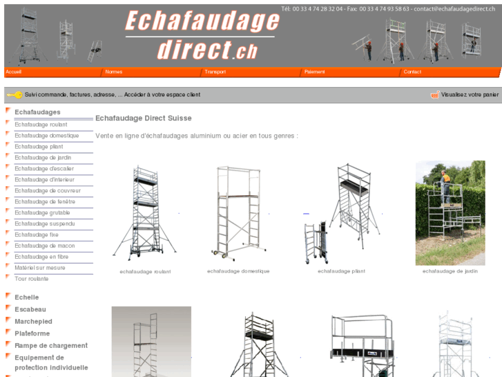 www.echafaudagedirect.ch