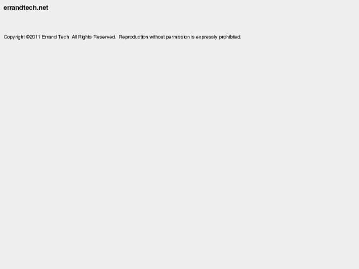 www.errandtech.net