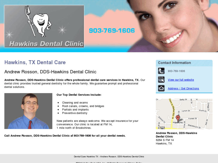 www.hawkinsdentalclinic.net