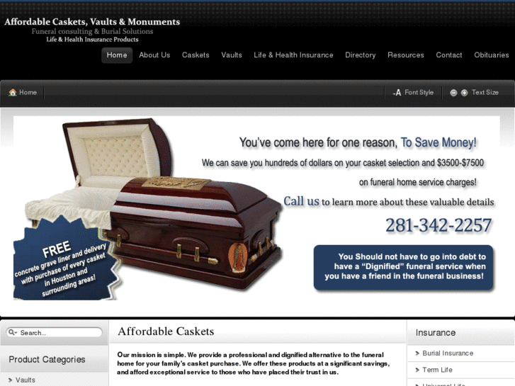 www.houston-caskets.com