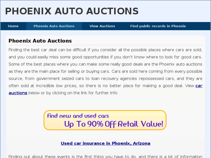 www.phoenix-autoauctions.com