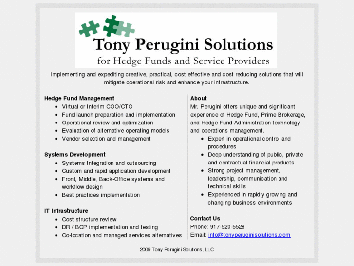 www.tonyperuginisolutions.com