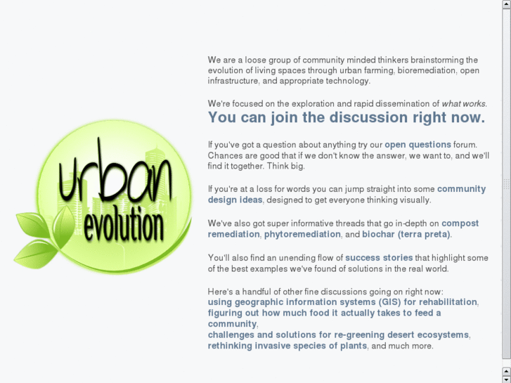 www.urbanevolution.org