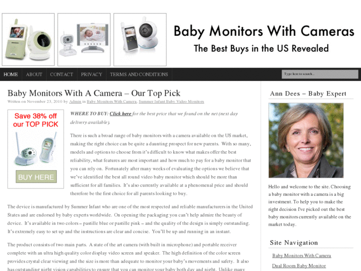 www.babymonitorswithcamerareviews.com