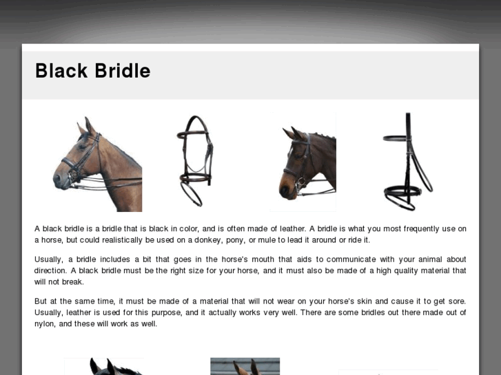 www.blackbridle.com