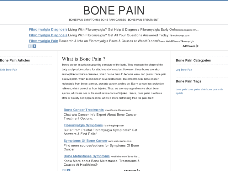 www.bonepains.net