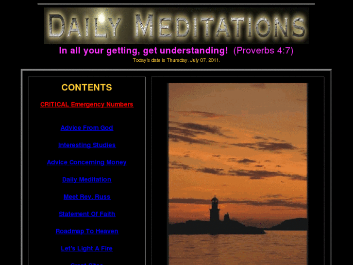 www.dailymeditation.us