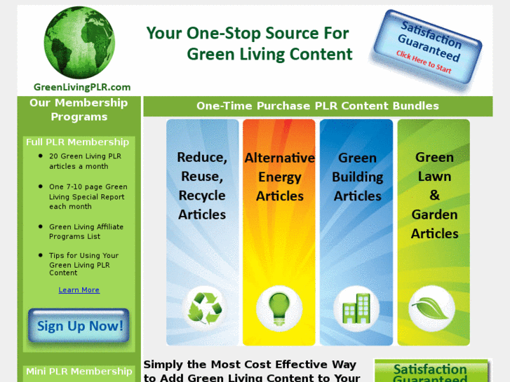 www.greenlivingplr.com