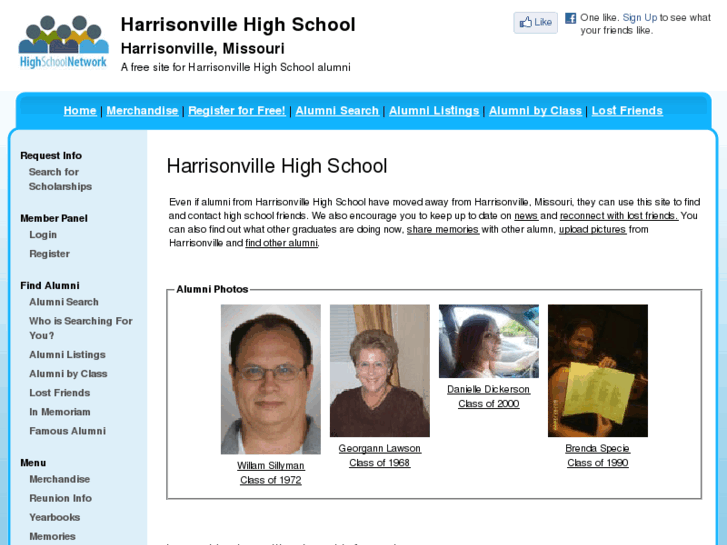 www.harrisonvillehighschool.net