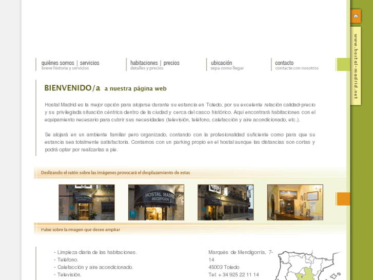 www.hostal-madrid.net
