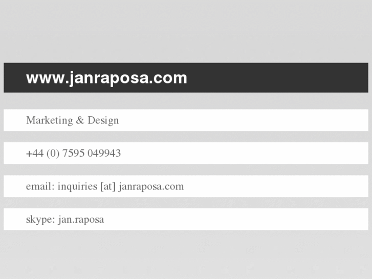 www.janraposa.com