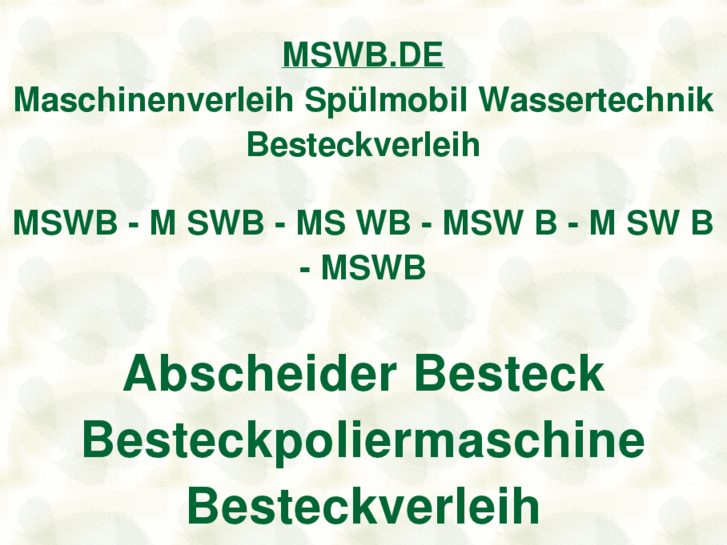 www.mswb.de