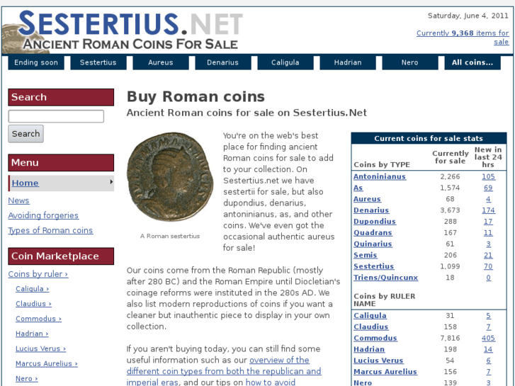 www.sestertius.net