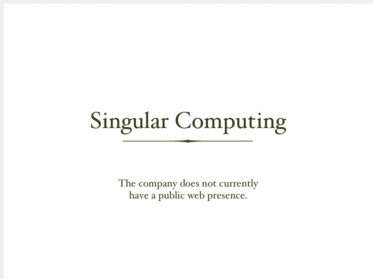www.singularcomputing.com