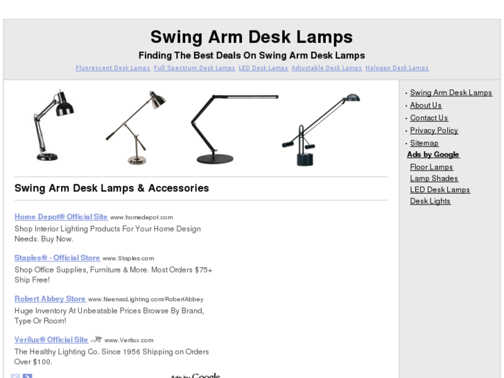 www.swingarmdesklamps.net