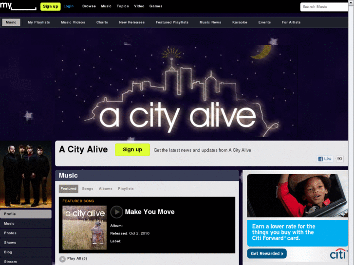 www.acityaliveband.com