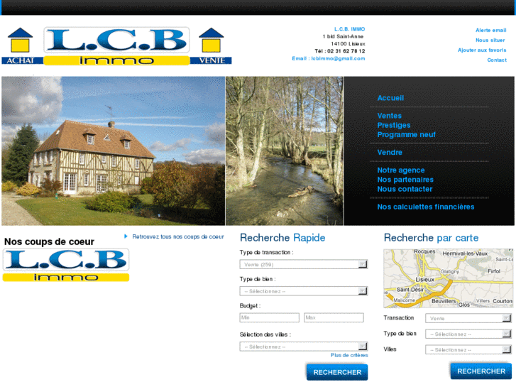 www.agence-lcb-immobilier-lisieux.com