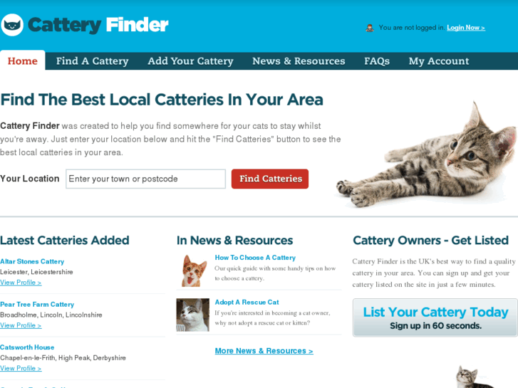 www.catteryfinder.com