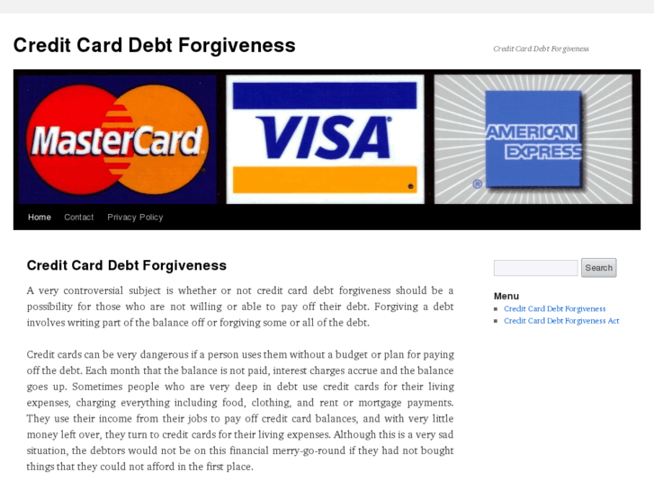 www.creditcarddebtforgiveness.com