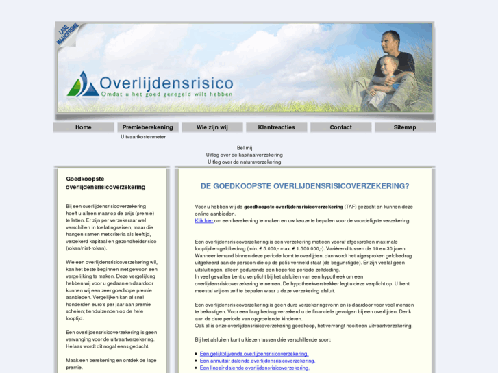 www.goedkoopsteoverlijdensrisicoverzekering.org