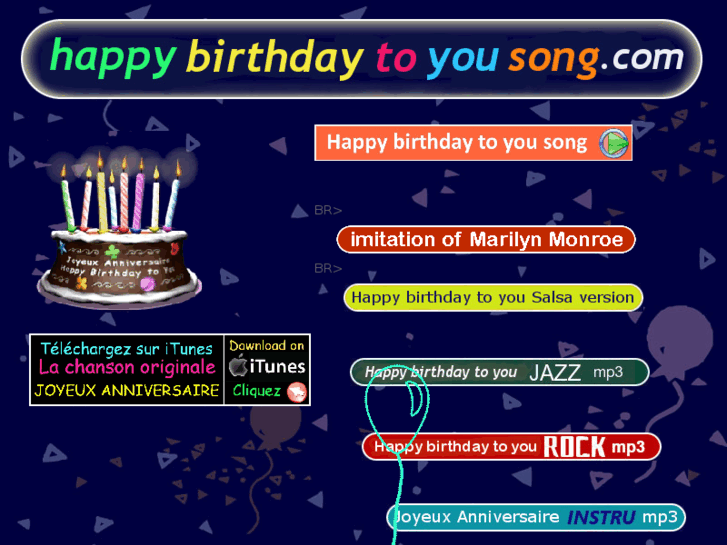 www.happybirthdaytoyousong.com