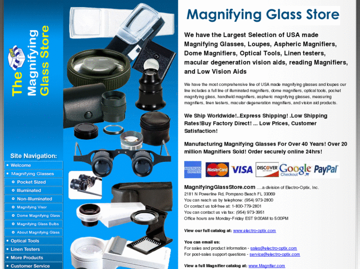 www.magnifyingglassstore.com