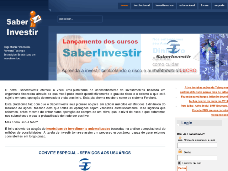 www.saberinvestir.com.br